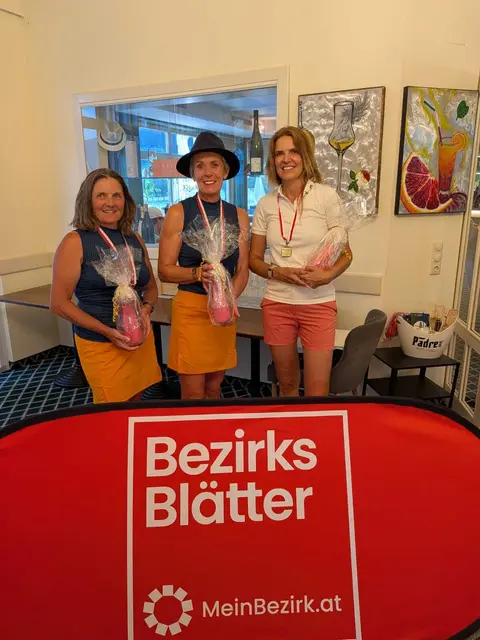 Seniorinnen Landesmeister v.l: Annemarie Ladinig (GC GC Mittersill), Ruth Gruber (GC Mittersill) und Ines Hohensinn (Open Golf St. Johann) | Foto: Salzburger Golfverband