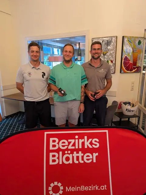 MidAmateure Herren v.l: Friedrich Poppmeier (GC Am Mondsee), Thomas Bauer (GC Zell am See) und Gerhard Koruna (GC Pischelsdorf) | Foto: Salzburger Golfverband