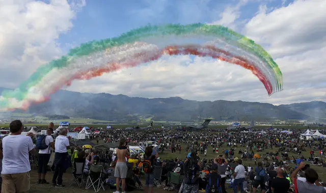 Die Airpower lockt stets bis zu 300.000 Gäste nach Zeltweg.