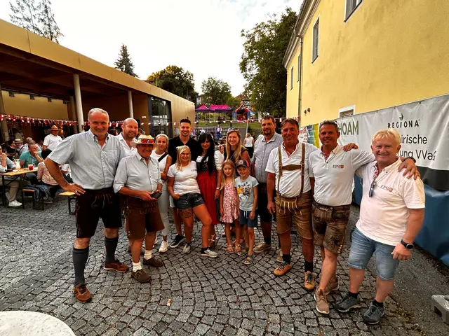 Beste Stimmung herrschte beim "Familienfest im Blau" im Martinshof in Kematen | Foto: FPÖ Kematen