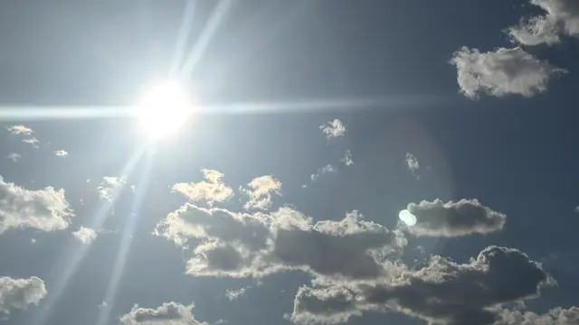 (Symbolfoto) Sonne, Wärme, Hitze. | Foto: pjw