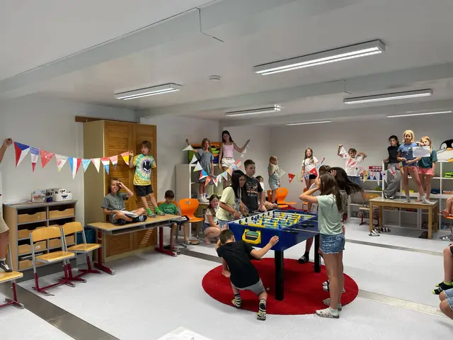 Echte Turnierstimmung in der GTS Hof. | Foto: Claudia Rühr