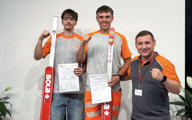 David Sperner, Tobias Zimmermann und Thomas Reif. | Foto: Leyrer + Graf