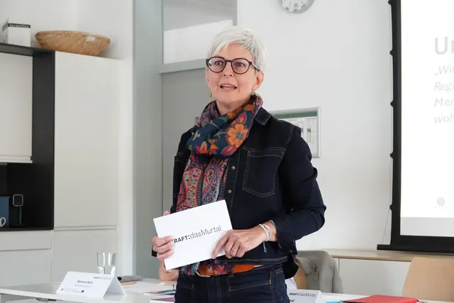 Monika Seidl-Neissl ist die neue Geschäftsführerin von Kraft:dasMurtal.