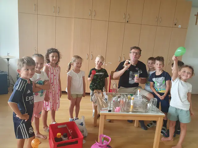 Die Kinder waren begeistert beim Experimentieren dabei. | Foto: Bimbulli GmbH