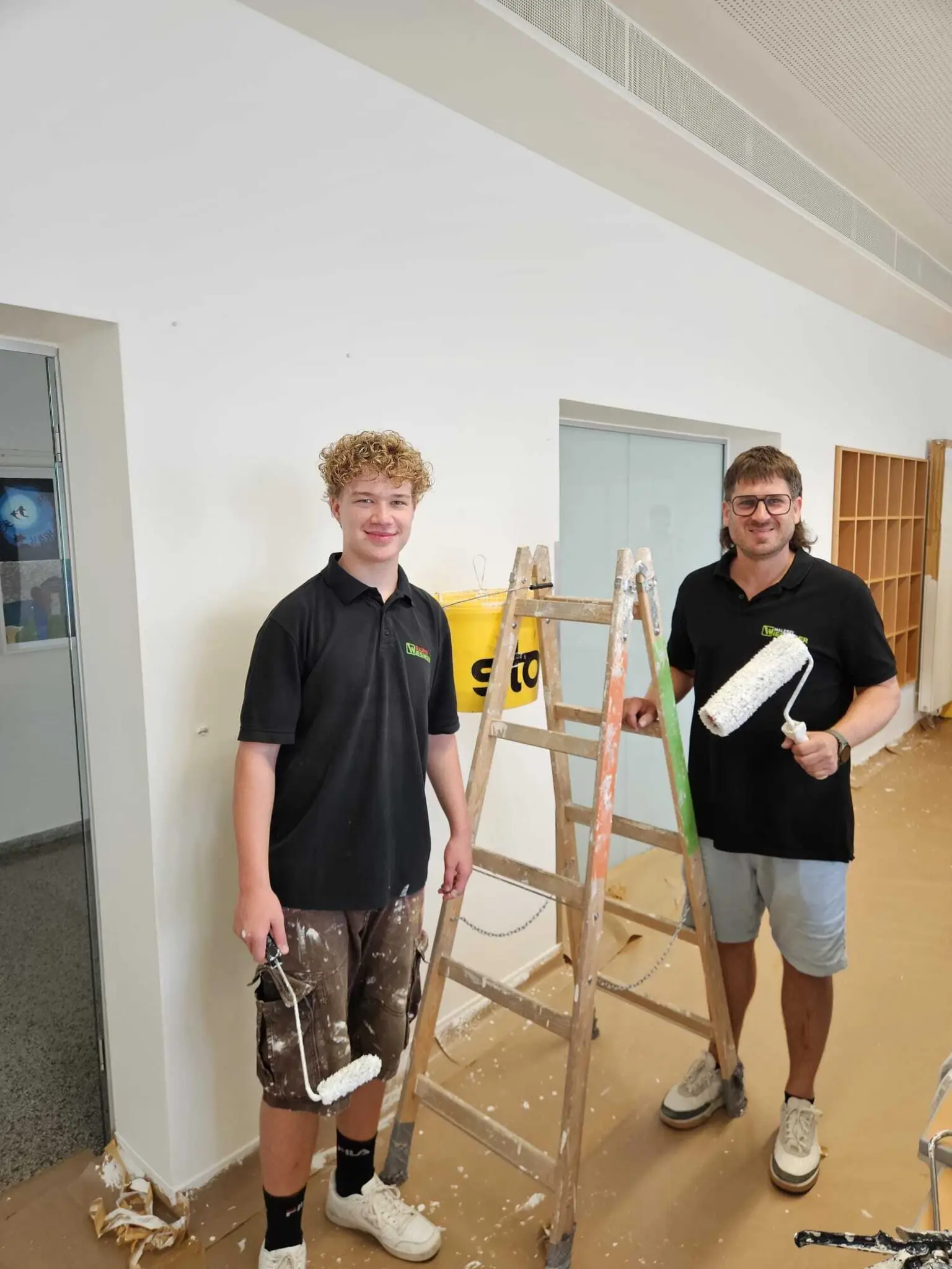Master painter Wiesinger: Two generations, one classroom and lots of color ...