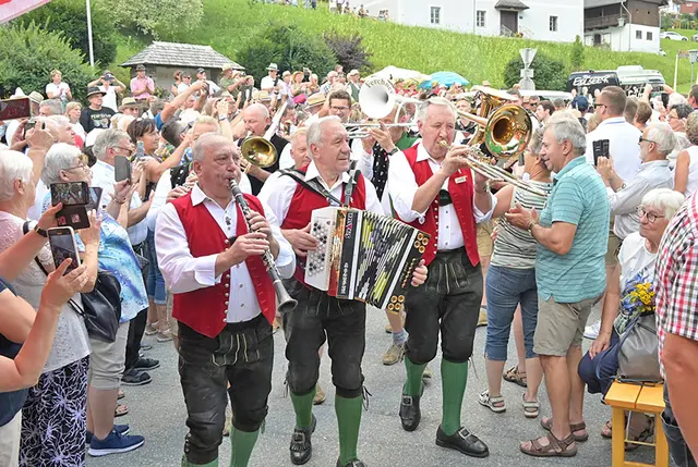 Die Stoanis sind musikalische Botschafter der Gemeinde Gasen. | Foto: Echtzeit.tv 