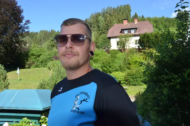 Bademeister Erich Kaltenegger.