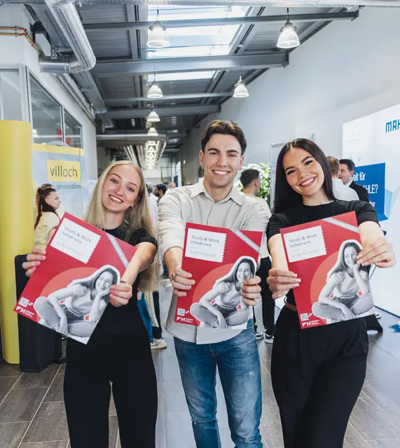 Study &amp; Work ist ein einzigartiges Jobservice der FH Kärnten. Studierende haben durch dieses attraktive Angebot die Chance, theoretisches Wissen umgehend in die Praxis umzusetzen und berufliche Erfahrungen während des Studiums zu sammeln.