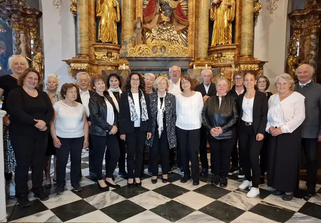 Der Gemischte Chor Ossiach singt beim Jubiläum im Stift Lamprecht. | Foto: Privat