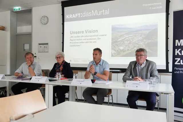 Bei einer Pressekonferenz wurde die neue Leitung und die Vision vorgestellt.