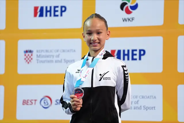 Tiara Steindl (U12) erkämpft Silber in Porec. | Foto: PSV Eisenstadt