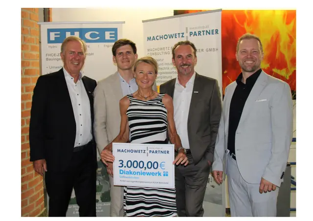 Das Spendengeld in Höhe von 3.000 Euro geht an das Kinder- und Jugendkompetenzzentrum KIJUK Mühlviertel des Diakoniewerks Gallneukirchen und dient zur Anschaffung von Therapiematerialien. | Foto: Machowetz &amp; Partner Consulting Ziviltechniker GmbH