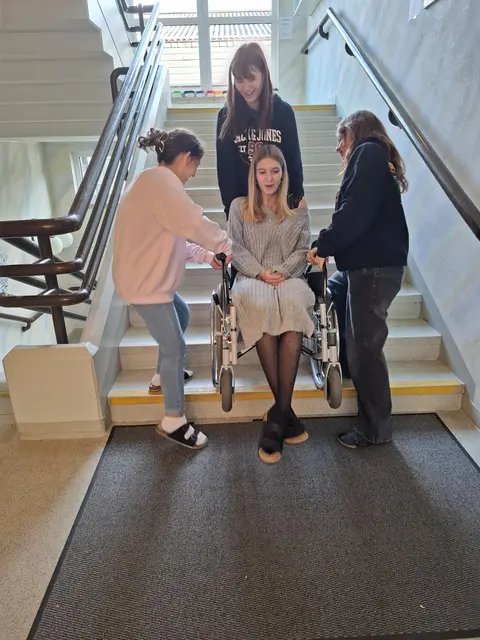 Die Schülerinnen und Schüler sind mit großem Elan bei der Sache dabei. | Foto: BAFEP Bischofshofen
