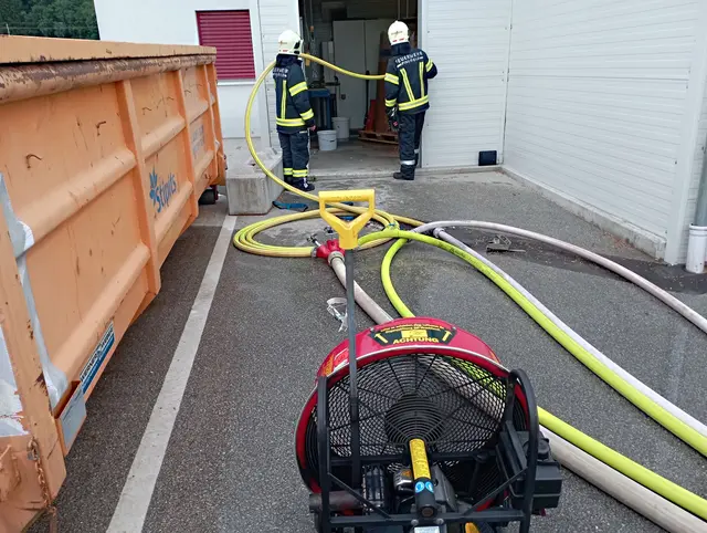 Glücklicherweise konnte der Brand schnell unter Kontrolle gebracht werden. | Foto: FF Pinkafeld