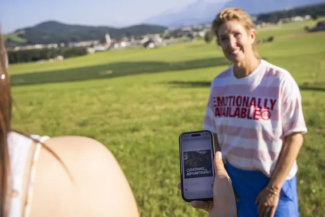 Einen Fluch per App am Handy brechen? In Anthering geht das. | Foto: TVB Anthering/heikomandl.at