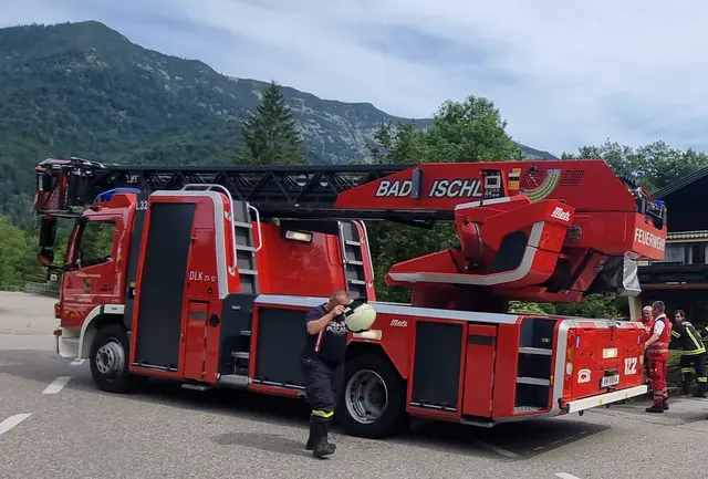 Feuerwehreinsatz im Bad Ischler Ortsteil Pfandl. | Foto: www.ff-badischl.at