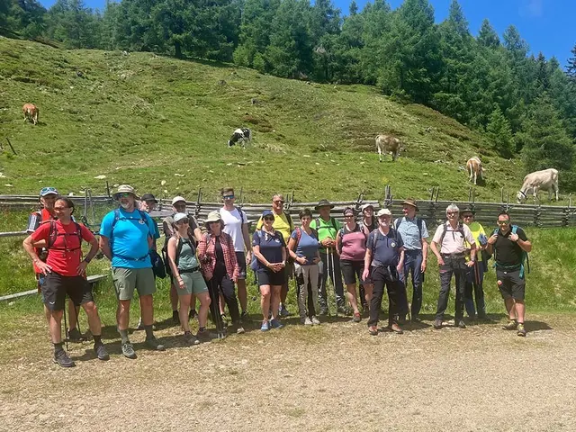 Kürzlich fand die Fortbildung "Wandern auf bewirtschafteten Almen" statt | Foto: Kärntner Bergwanderführer