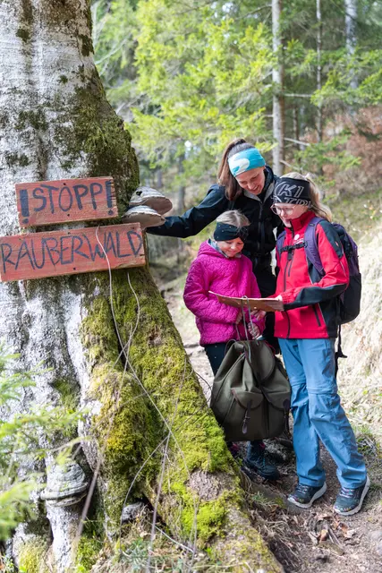Mit Ferienbeginn am 04.Juli startet der neue Mountain Escape Trail für Kinder „Katta und der Räuberwald“. | Foto: NÖVOG/Buchegger