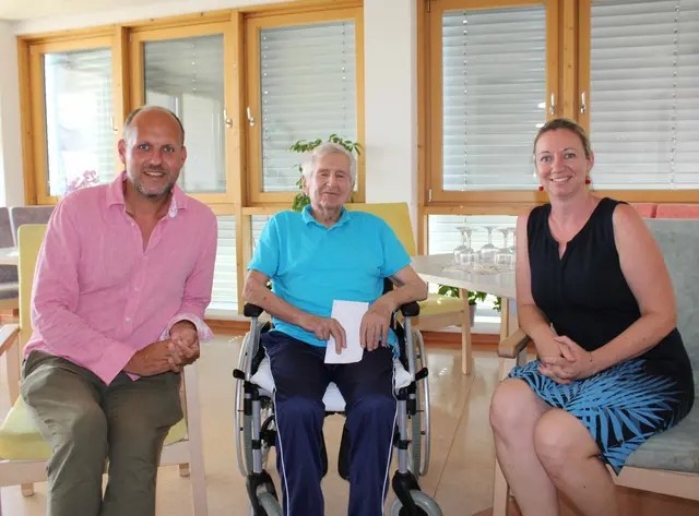 Seinen 92. Geburtstag beging Viktor Holzer. | Foto: Gemeinde Rechnitz