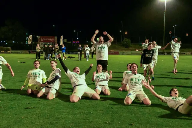 Die U23 des SK Eggenburg machte mit 100 Toren den Meistertitel zur Formsache. | Foto: SK Eggenburg / Vera Popp