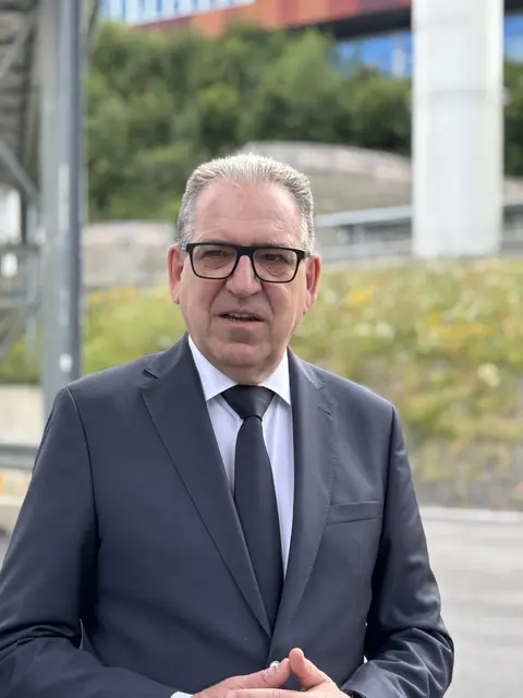 Vorstandsvorsitzender Karlheinz Wex | Foto: MeinBezirk/Günther Reichel