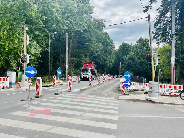 Baustelle Hilmteichstraße