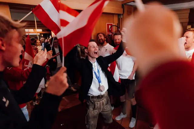 Ein Fest für den Tiroler Kombinierer bei den Olympischen Winterspielen 2026. | Foto: ÖOC/jfk photography