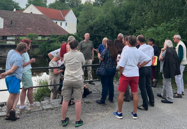 Die Grünen Zwettl bei der Info-Tour. | Foto: Die Grünen Zwettl