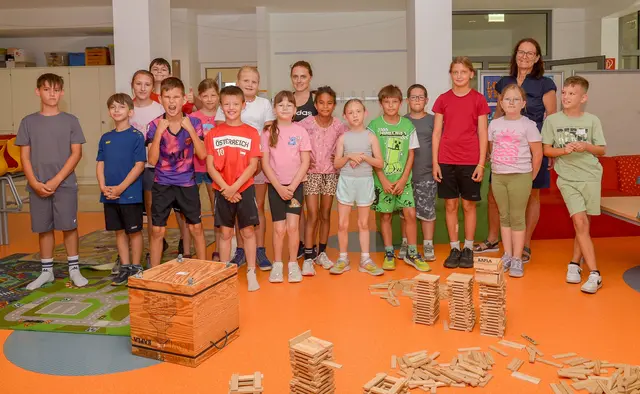 Spiel, Sport und Gemeinschaft standen beim gemeinsamen Bewegungsfest der Volks- und Mittelschule Wolfsberg im Mittelpunkt. | Foto: Gerhard Pulsinger