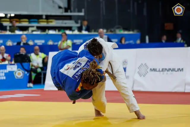 Auf den kurzen Moment kommt es an ob man siegt oder verliert. | Foto: EJU/Judo Austria/Sanjindo