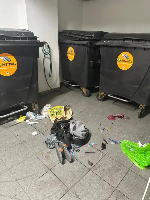 Der Müllraum präsentiert sich wenig einladend. | Foto: z.V.g.