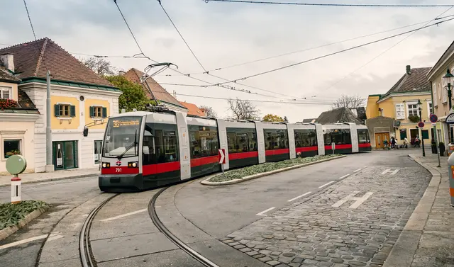 Die Linien 37 und 38 fahren bis Ende August nicht ins Zentrum.  | Foto: Manfred Helmer / Wiener Linien