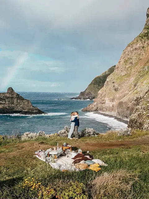 Ein Heiratsantrag auf Madeira. | Foto: Elias Kaltenberger