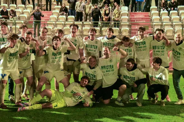 Mit 22 Siegen, zwei Unentschieden und lediglich sechs Niederlagen marschierte die U23 souverän durch die Meisterschaft der 2. Landesliga West. | Foto: SK Eggenburg / Vera Popp