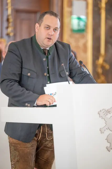 FPÖ-Landtagsabgeordneter Philipp Könighofer sieht die größte Herausforderung im islamistischen Extremismus.  | Foto: Freiheitlicher Landtagsklub/Krenn