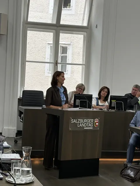 Landeshauptfrau Karoline Edtstadler | Foto: MeinBezirk