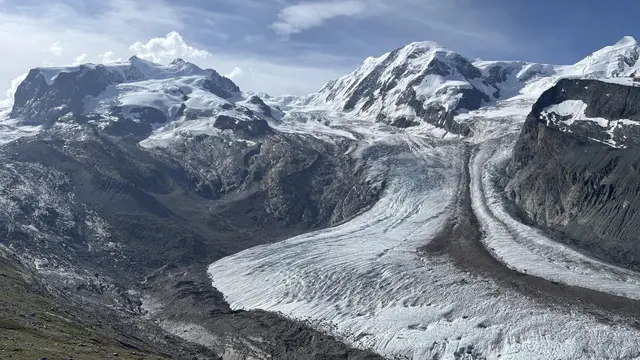 Der Gornergletscher bei Zermatt in der Schweiz. | Foto: MeinBezirk OÖ