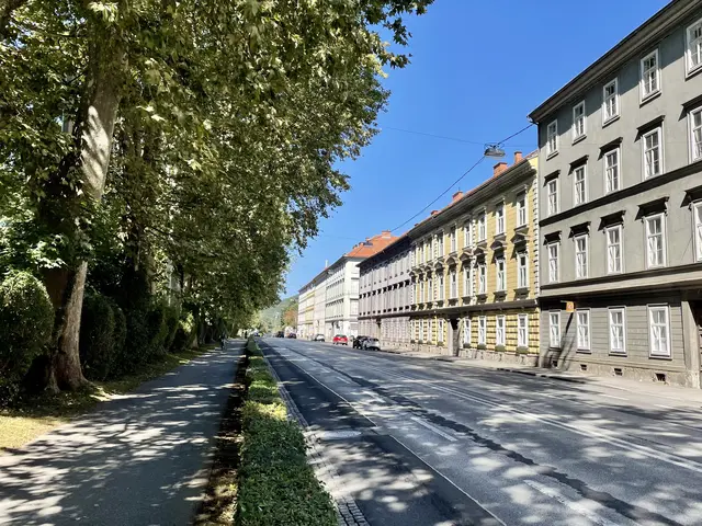 Der Abschnitt der Glacisstraße vom Geidorfplatz bis zur Elisabethstraße wird mehrere Wochen lang saniert. Insbesondere um die Kreuzung zur Zinzendorfgasse ist mit Beeinträchtigungen zu rechnen. | Foto: MeinBezirk/Andreas Strick