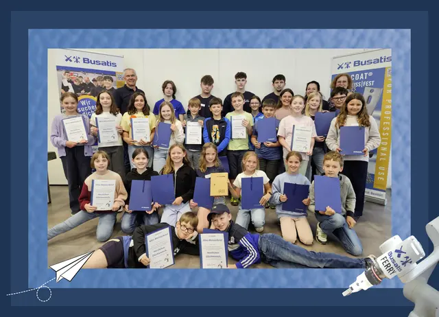 66 Mini-Meister in Purgstall an der Erlauf: Die Volksschüler erhielten in der Firma Busatis spannende Einblicke in die Welt der Technik. | Foto: Busatis GmbH