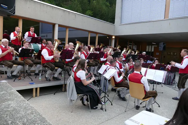 Die Trachtenkapelle Mönichwald veranstaltete für alle Liebhaber der Egerländermusik einen Egerländer Konzertabend | Foto: Putz