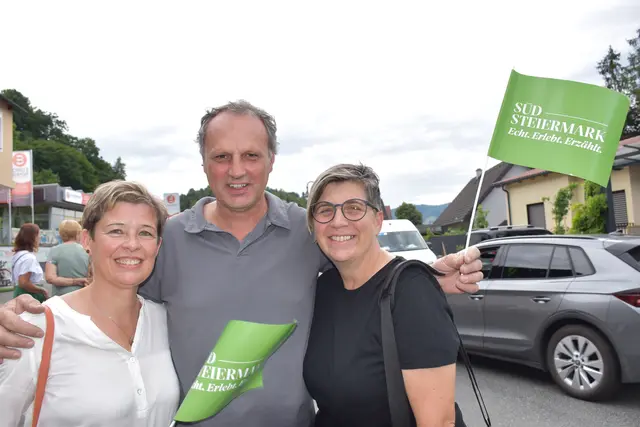 Vizebürgermeisterin Angelika Schmid, Franz Koinegg  und Brigitte Reiterer | Foto: MeinBezirk