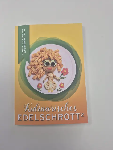 Das zweite Edelschrotter Kochbuch hat sicher wieder viele Fans. | Foto: Holzmann