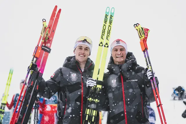 Die Österreicher mussten sich bei den Olympischen Winterspielen 2026 nur Norwegen und Finnland geschlagen geben. | Foto: 	APA-Images / APA / EXPA