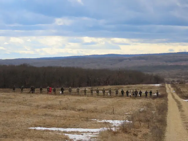 Menschen auf Feld