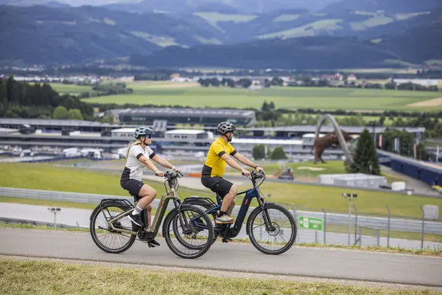 Mit dem Rad zum Red Bull Ring.