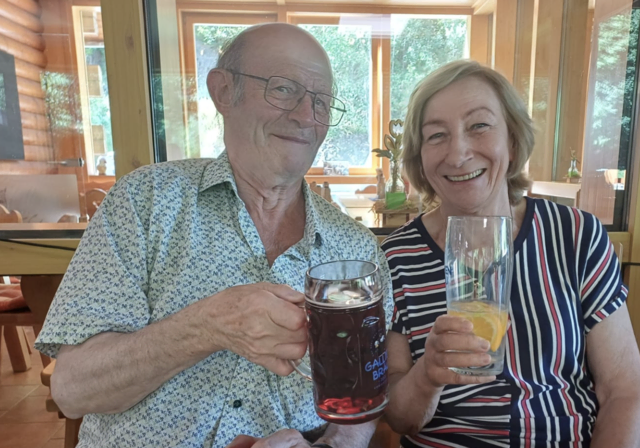 Ilona und Anton hatten sichtlich Spaß in Gallien. | Foto: Markus Kahrer