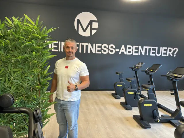 Geschäftsführer Klaus Kindl in seinem neuesten myFitness-Studio.