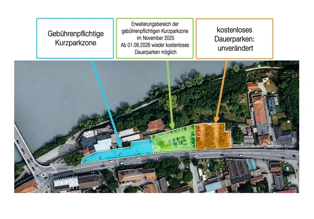 Detailbereich Parken Stechl. | Foto: Stadtamt Braunau