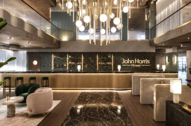 Ein Hotel? Nein, ein John Harris Fitnessstudio in der Stadt Salzburg.  | Foto: John Harris
